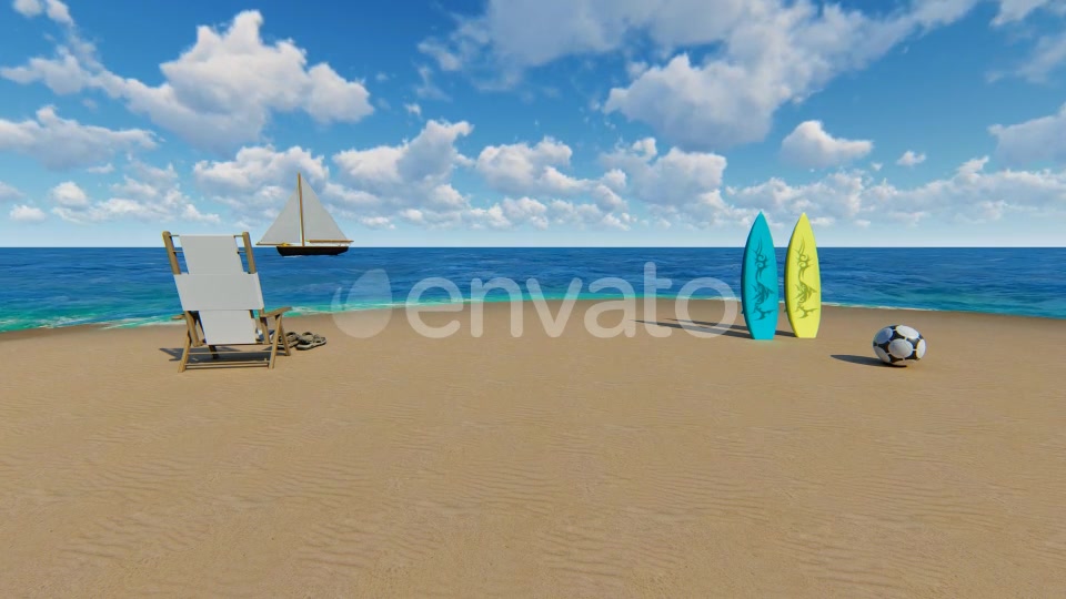 Beach Videohive 21799886 Motion Graphics Image 6