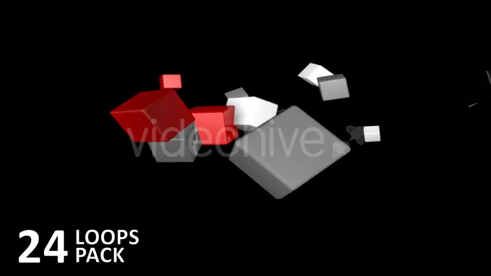 Beat Cubes VJ Loops (24 Pack) Videohive 11687390 Motion Graphics Image 2