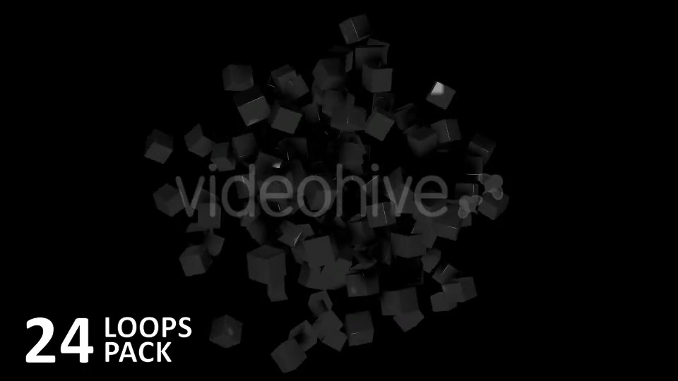 Beat Cubes VJ Loops (24 Pack) Videohive 11687390 Motion Graphics Image 5