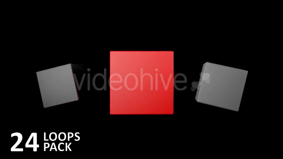 Beat Cubes VJ Loops (24 Pack) Videohive 11687390 Motion Graphics Image 9