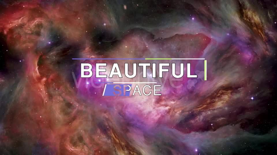 Beautiful Abstract Exciting Space Nebula Background Videohive 20503472 Motion Graphics Image 1