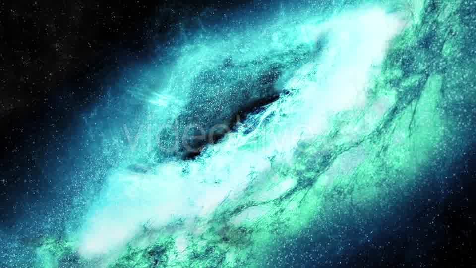 Beautiful Blue Galaxy in the Vast Space Videohive 18893642 Motion Graphics Image 10