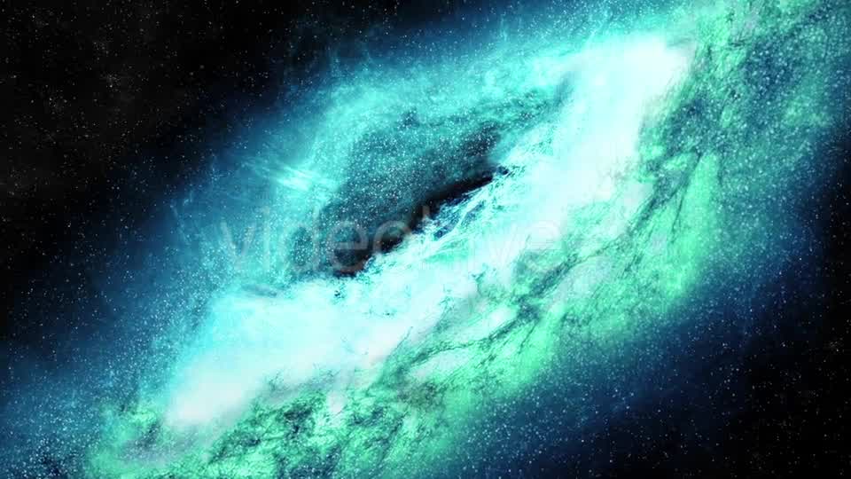Beautiful Blue Galaxy in the Vast Space Videohive 18893642 Motion Graphics Image 8
