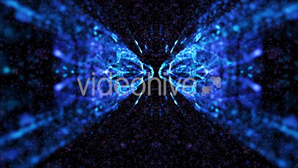 Beautiful Blue Kaleido Particles Background Videohive 19951301 Motion Graphics Image 5