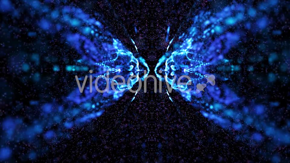 Beautiful Blue Kaleido Particles Background Videohive 19951301 Motion Graphics Image 6