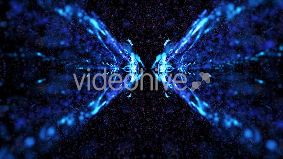Beautiful Blue Kaleido Particles Background Videohive 19951301 Motion Graphics Image 8