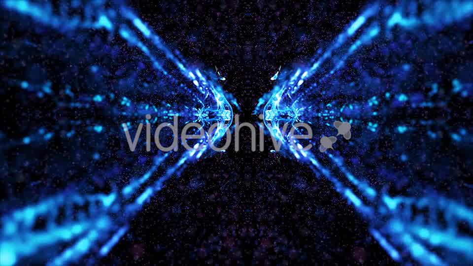 Beautiful Blue Kaleido Particles Background Videohive 19951301 Motion Graphics Image 9