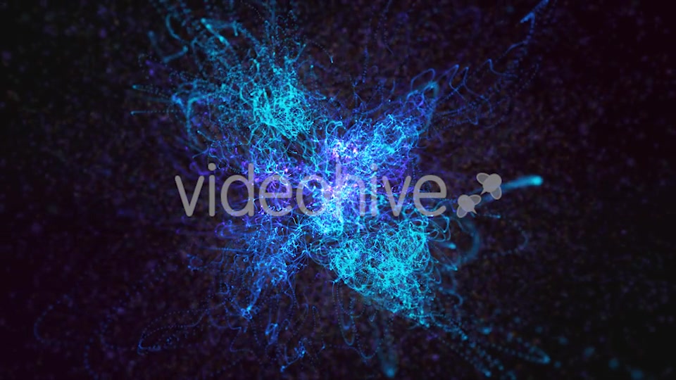 Beautiful Blue Particles Abstract Background Videohive 19767164 Motion Graphics Image 10