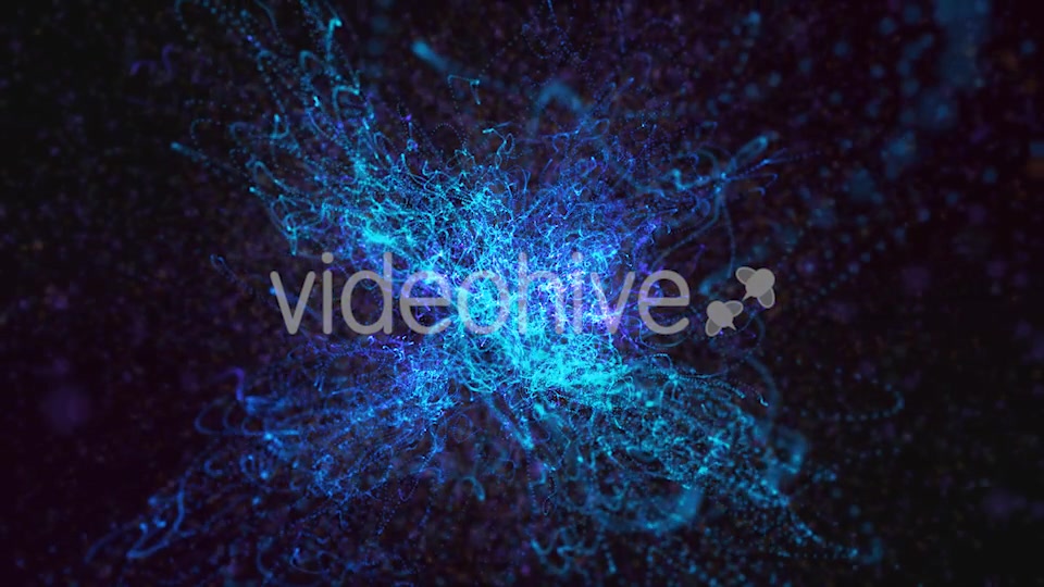Beautiful Blue Particles Abstract Background Videohive 19767164 Motion Graphics Image 3