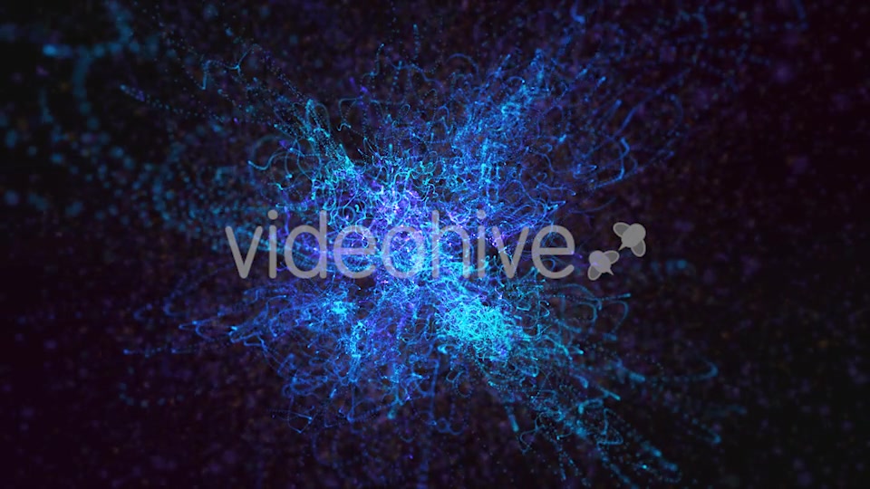 Beautiful Blue Particles Abstract Background Videohive 19767164 Motion Graphics Image 6