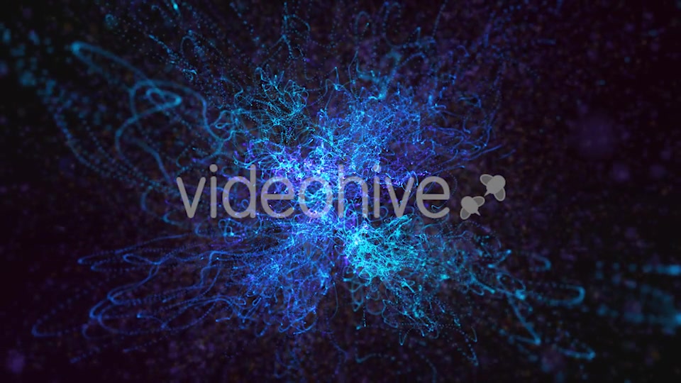 Beautiful Blue Particles Abstract Background Videohive 19767164 Motion Graphics Image 7
