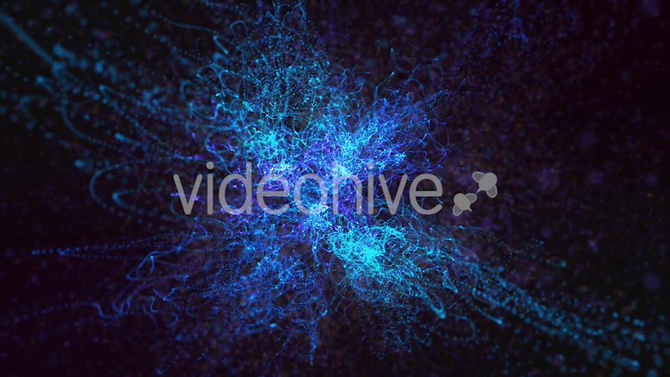 Beautiful Blue Particles Abstract Background Videohive 19767164 Motion Graphics Image 8