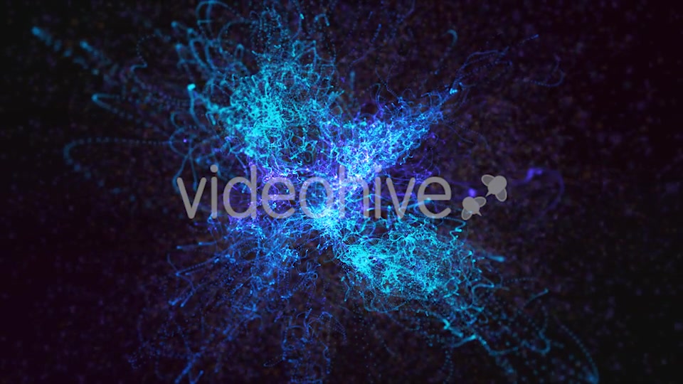 Beautiful Blue Particles Abstract Background Videohive 19767164 Motion Graphics Image 9