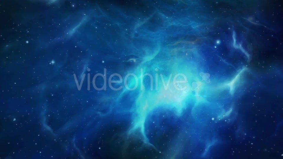 Beautiful Blue Space Nebula Videohive 15363625 Motion Graphics Image 2