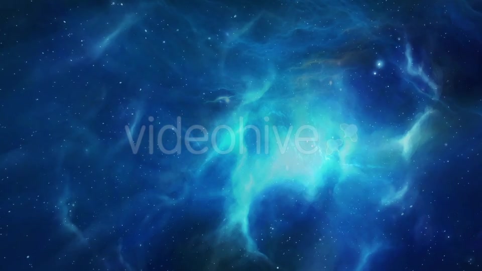 Beautiful Blue Space Nebula Videohive 15363625 Motion Graphics Image 3