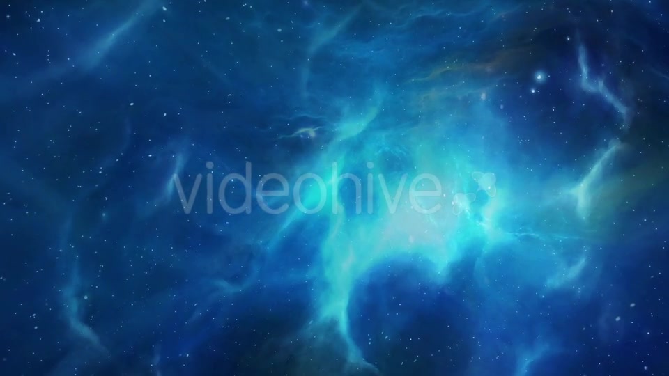 Beautiful Blue Space Nebula Videohive 15363625 Motion Graphics Image 4