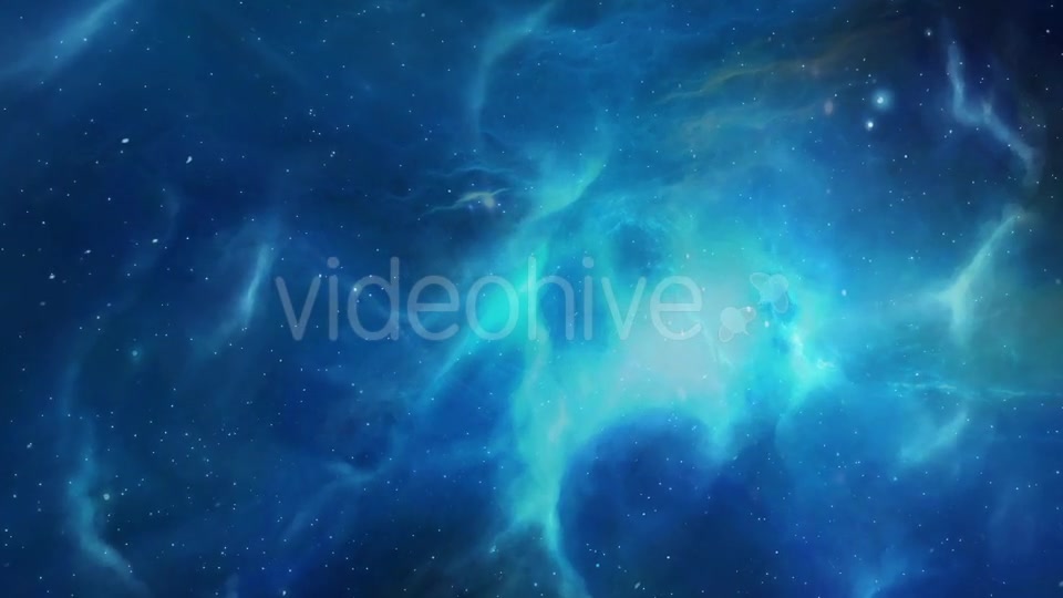 Beautiful Blue Space Nebula Videohive 15363625 Motion Graphics Image 5