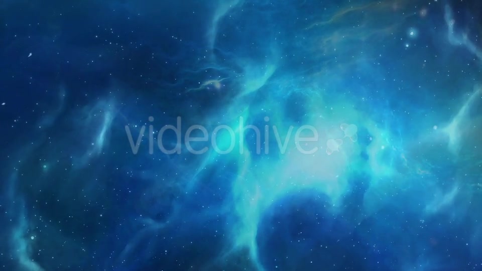 Beautiful Blue Space Nebula Videohive 15363625 Motion Graphics Image 6