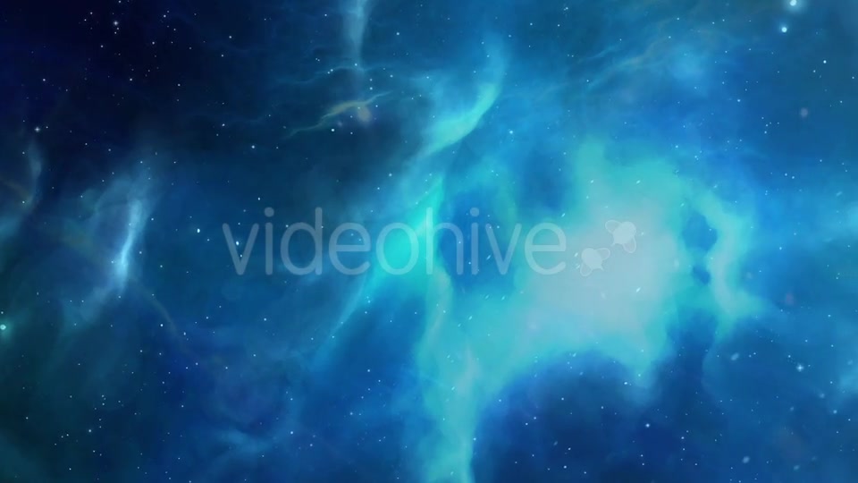 Beautiful Blue Space Nebula Videohive 15363625 Motion Graphics Image 8