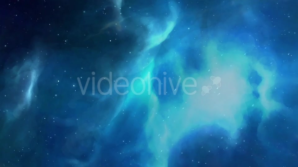 Beautiful Blue Space Nebula Videohive 15363625 Motion Graphics Image 9