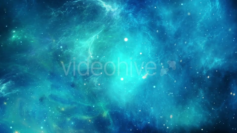 Beautiful Blue Space Nebula Videohive 13673734 Motion Graphics Image 2