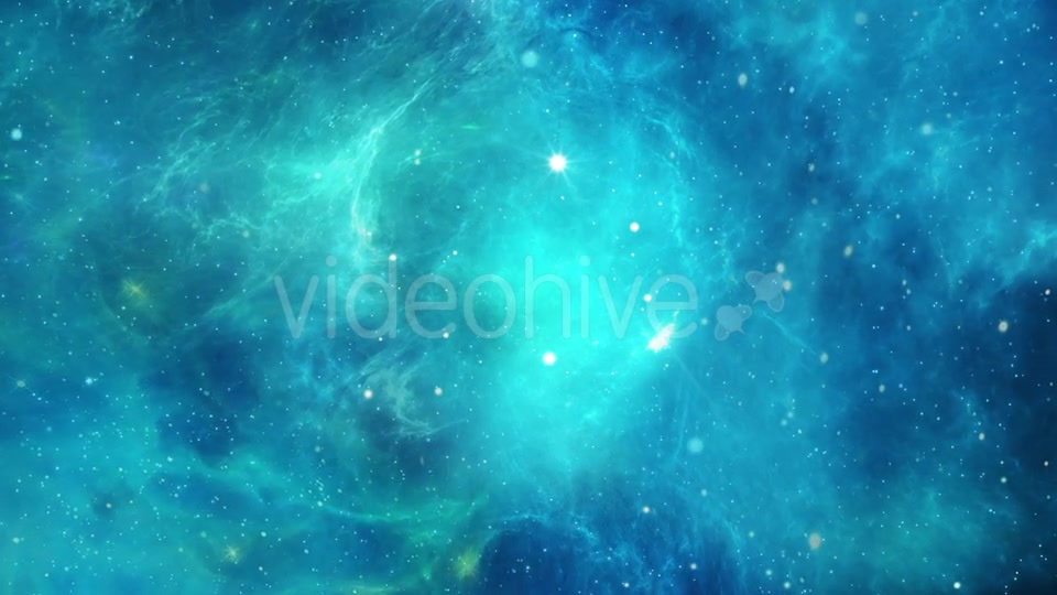 Beautiful Blue Space Nebula Videohive 13673734 Motion Graphics Image 6