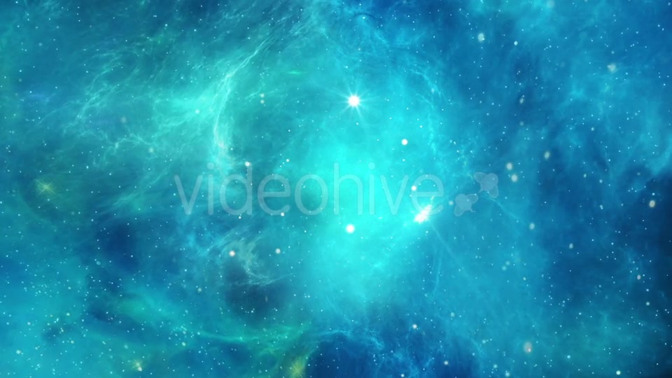 Beautiful Blue Space Nebula Videohive 13673734 Motion Graphics Image 7