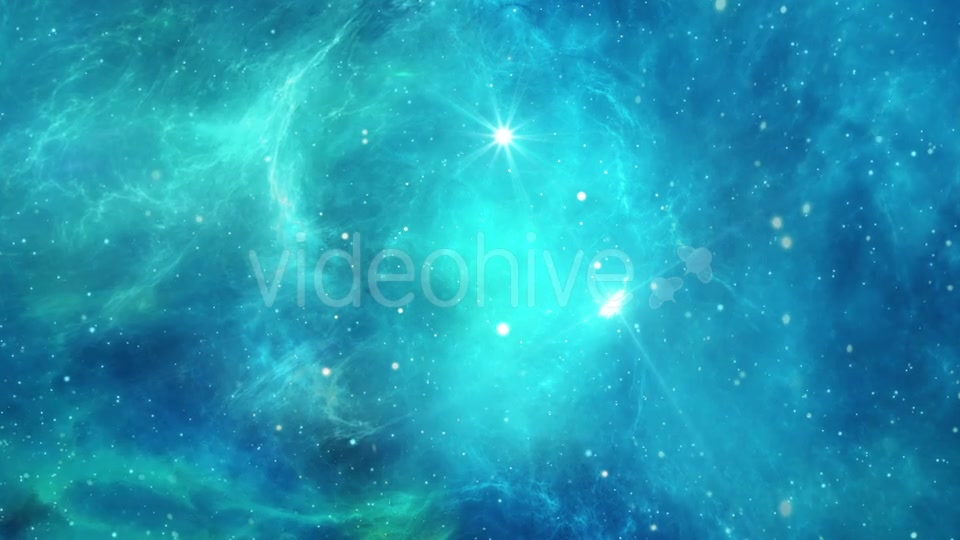 Beautiful Blue Space Nebula Videohive 13673734 Motion Graphics Image 9