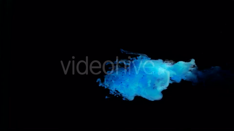 Beautiful Cloud Blue Ink Dissolved In Water Videohive 17510207 Motion Graphics Image 3