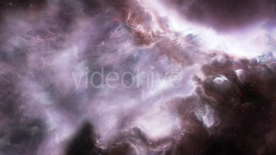 Beautiful Distant Red Space Nebula Videohive 19574021 Motion Graphics Image 1