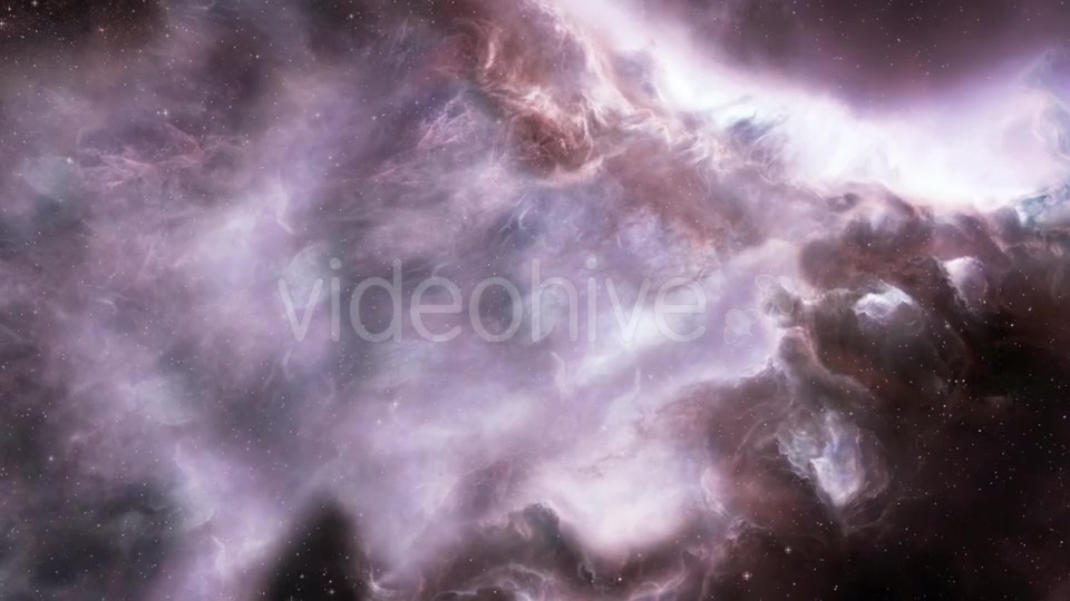 Beautiful Distant Red Space Nebula Videohive 19574021 Motion Graphics Image 3