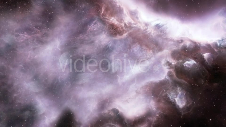Beautiful Distant Red Space Nebula Videohive 19574021 Motion Graphics Image 4