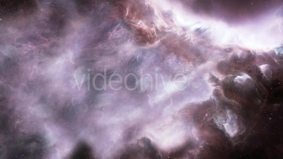 Beautiful Distant Red Space Nebula Videohive 19574021 Motion Graphics Image 5