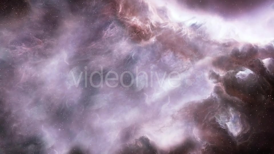 Beautiful Distant Red Space Nebula Videohive 19574021 Motion Graphics Image 7