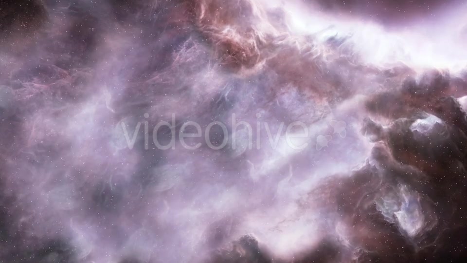 Beautiful Distant Red Space Nebula Videohive 19574021 Motion Graphics Image 8