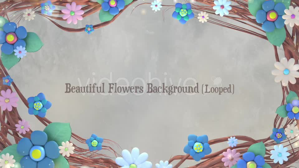 Beautiful Flowers Background Videohive 20678634 Motion Graphics Image 1