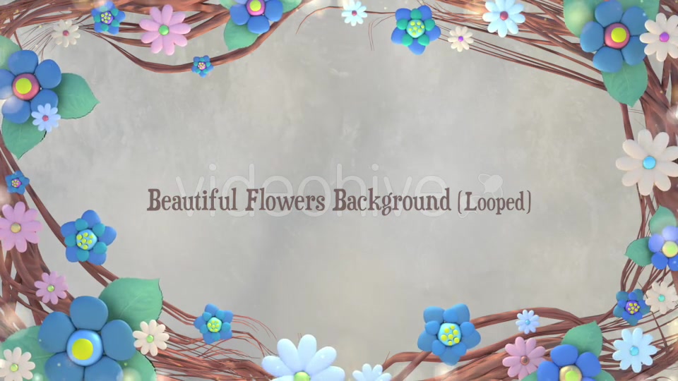 Beautiful Flowers Background Videohive 20678634 Motion Graphics Image 4