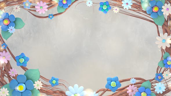 Beautiful Flowers Background - 20678634 Videohive Download