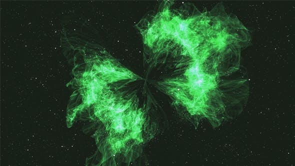 Beautiful Green Space Nebula - Download 18846368 Videohive
