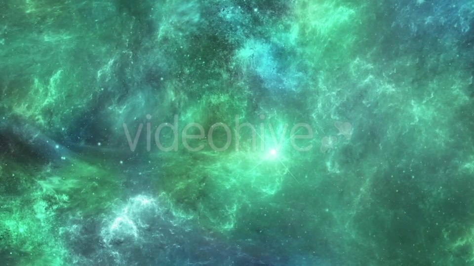 Beautiful Green Space Nebula Videohive 19180630 Motion Graphics Image 2