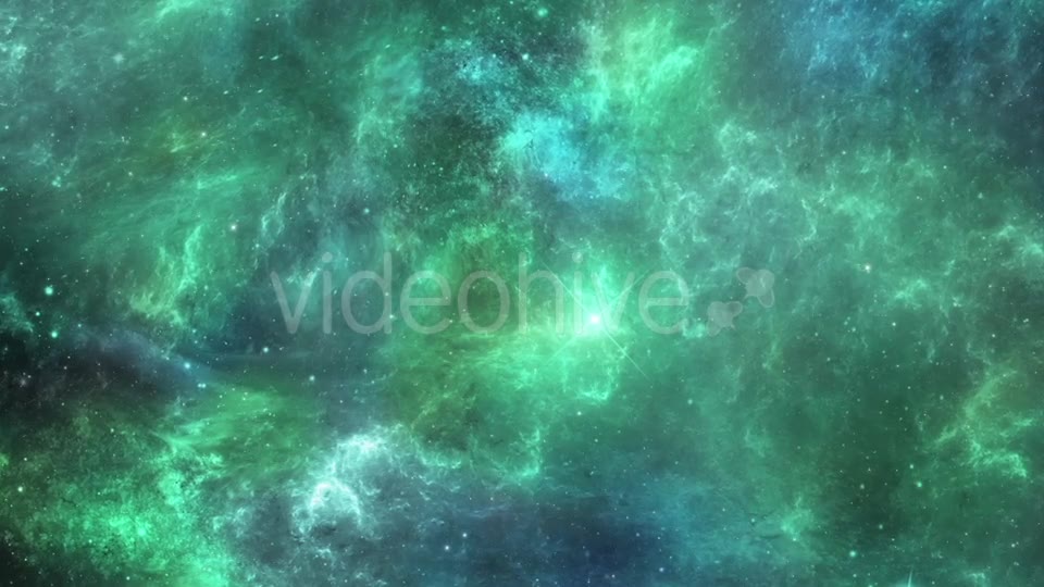 Beautiful Green Space Nebula Videohive 19180630 Motion Graphics Image 8