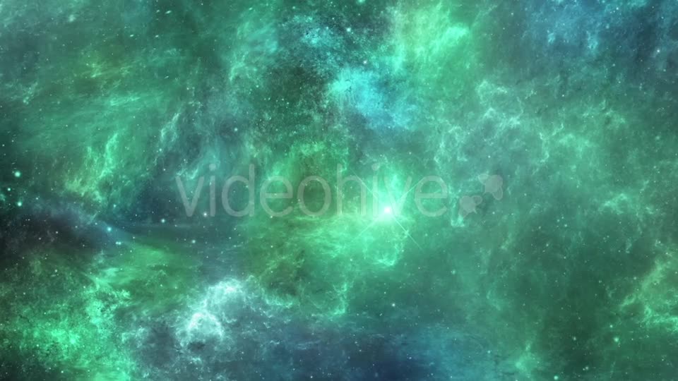 Beautiful Green Space Nebula Videohive 19180630 Motion Graphics Image 9