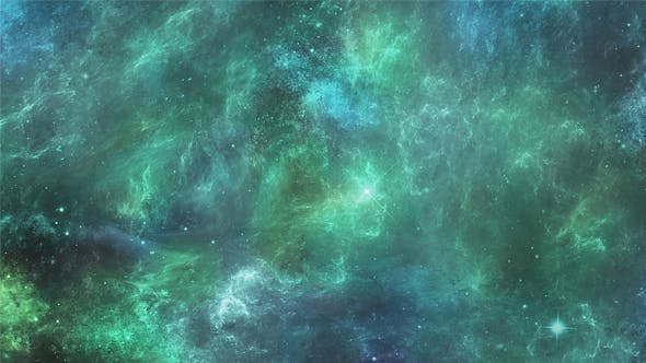 Beautiful Green Space Nebula - Videohive 19180630 Download