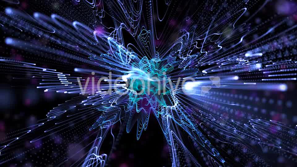 Beautiful Movement Blue Particles Background Videohive 20248616 Motion Graphics Image 10