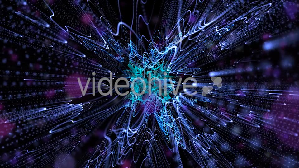Beautiful Movement Blue Particles Background Videohive 20248616 Motion Graphics Image 3