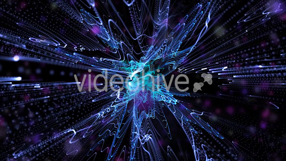Beautiful Movement Blue Particles Background Videohive 20248616 Motion Graphics Image 5