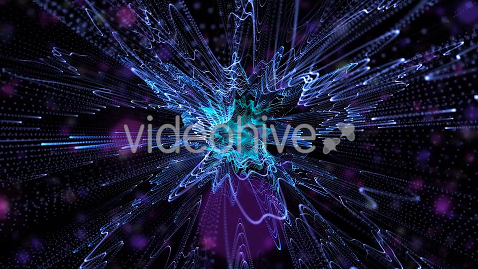 Beautiful Movement Blue Particles Background Videohive 20248616 Motion Graphics Image 6