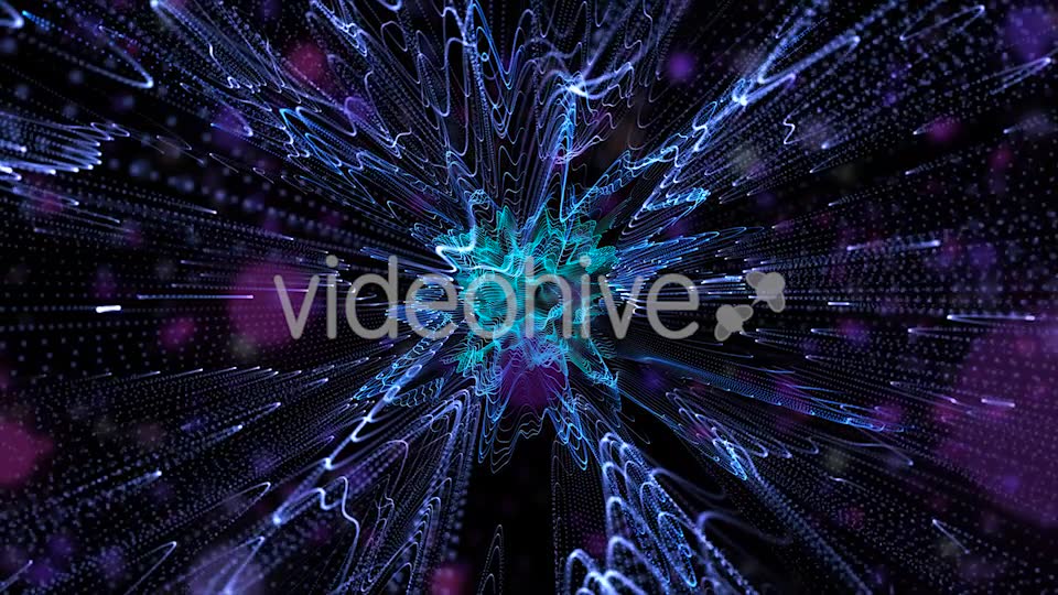 Beautiful Movement Blue Particles Background Videohive 20248616 Motion Graphics Image 8