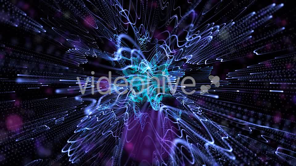 Beautiful Movement Blue Particles Background Videohive 20248616 Motion Graphics Image 9