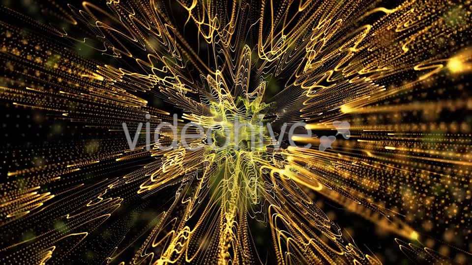 Beautiful Movement Gold Particles Background Videohive 20246711 Motion Graphics Image 2